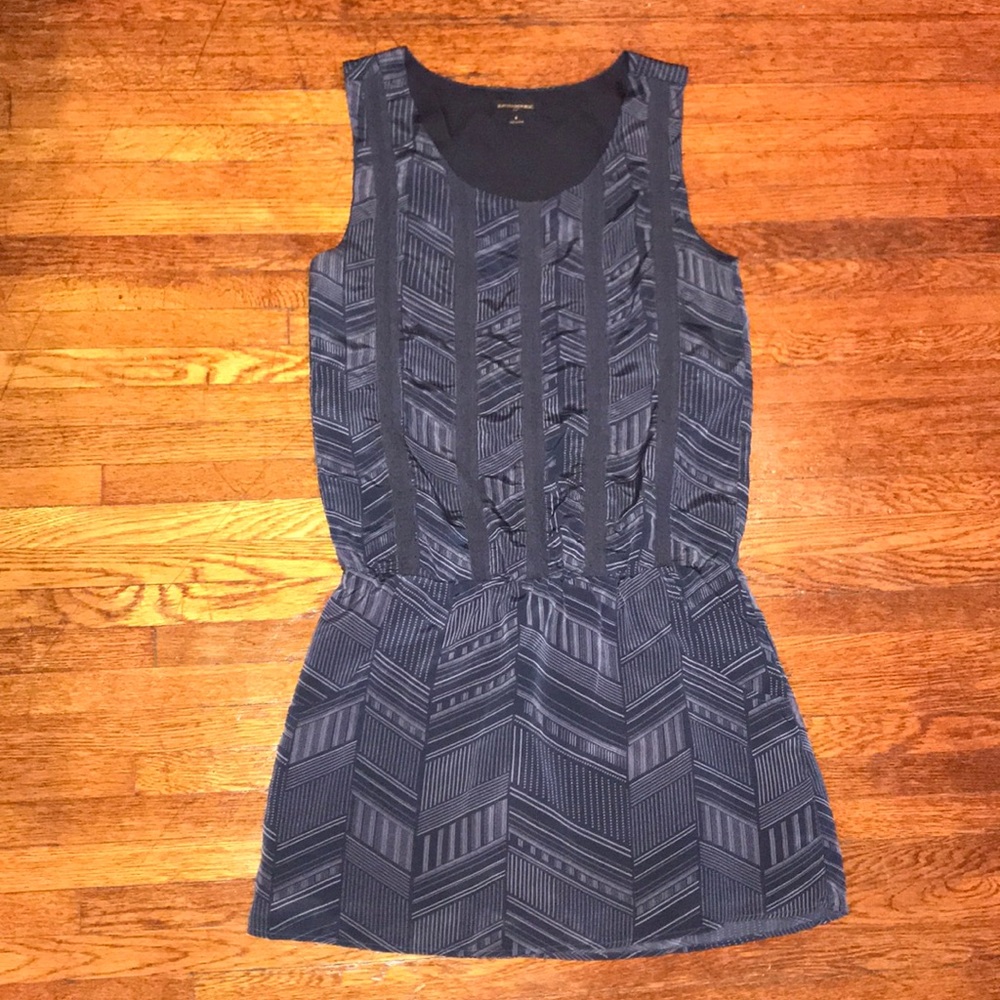 Banana Republic Purple Drop-Waist Dress